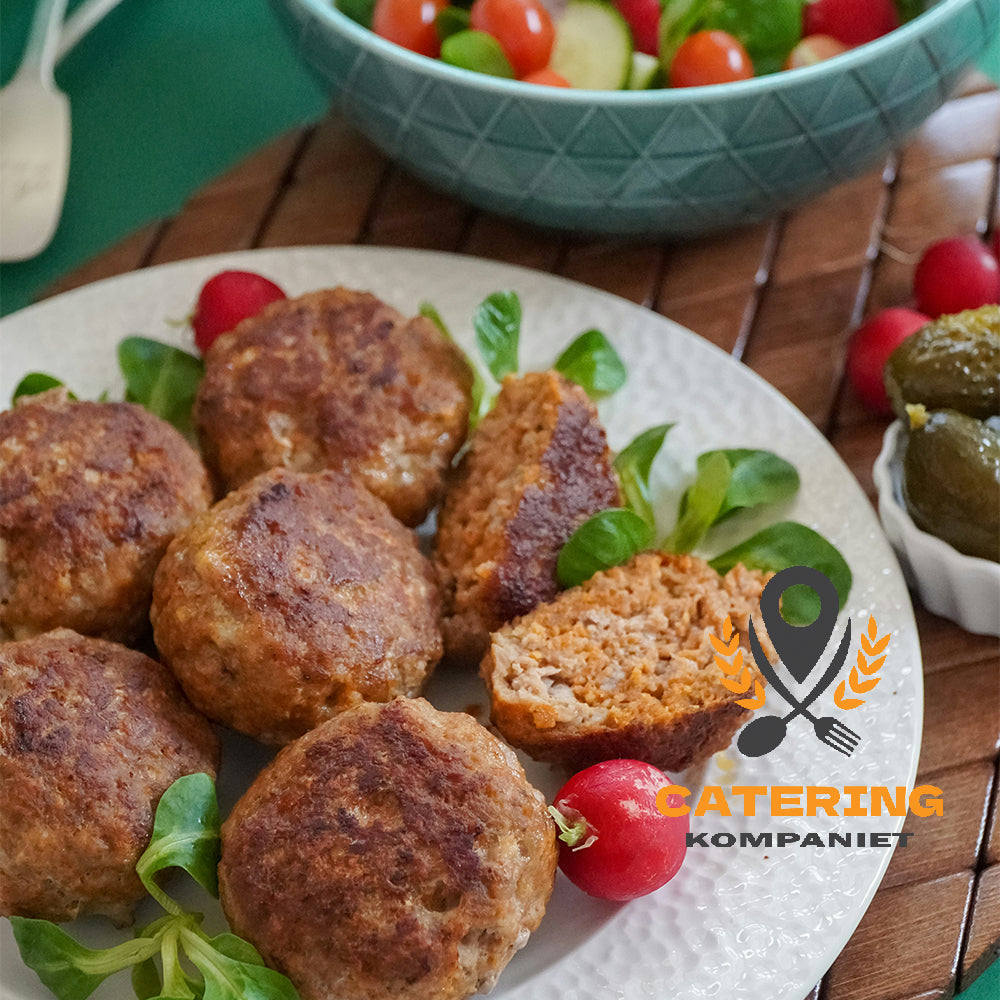 Grekiska köttbullar med fetaost (Keftedes)