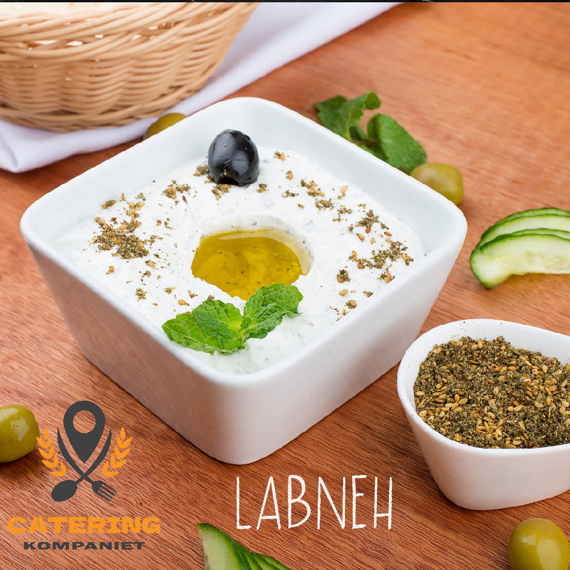 Labneh (krämig yoghurtsås)