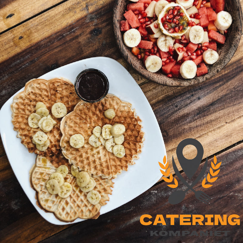 Våfflor & pannkakor buffé